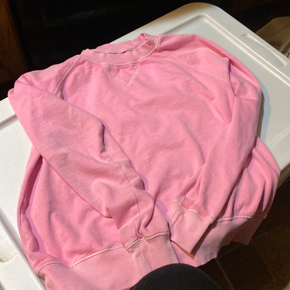 Adult XS Old Navy Bright Pink Sweatshirt